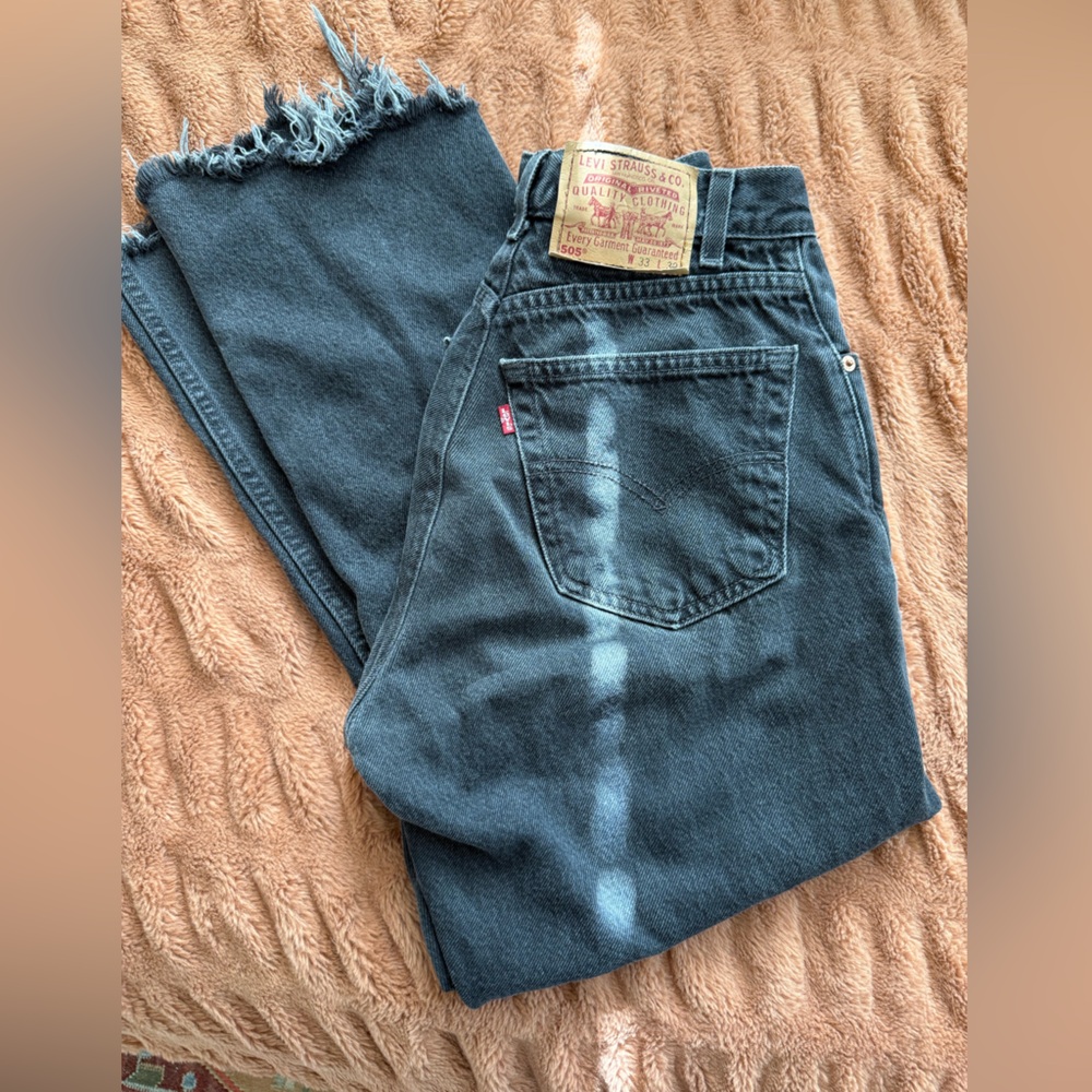 Vintage Levi’s 505s Black